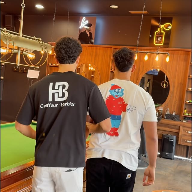 Équipe HB de dos tshirts
